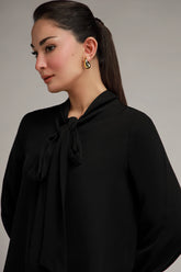 Tie Collar Top